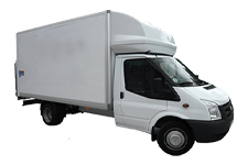 Van Hire Batley - Ford Luton Box Tail Lift - Van hire Batley